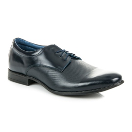 Lucca Zapatos formales azul marino 3