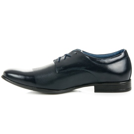 Lucca Zapatos formales azul marino 4