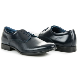 Lucca Zapatos formales azul marino 5