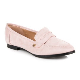 Seastar Mocasines ante rosado 4