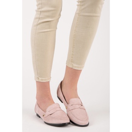 Seastar Mocasines ante rosado 2