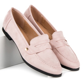 Seastar Mocasines ante rosado 3
