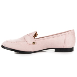 Seastar Mocasines ante rosado 5
