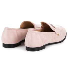 Seastar Mocasines ante rosado 6