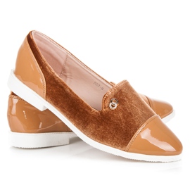 Bailarinas de terciopelo marrón 4