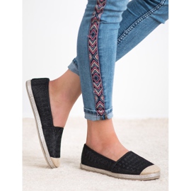 SHELOVET Slipons ligeros negro 3