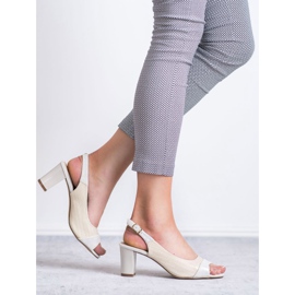 Evento Sandalias beige elegantes 5