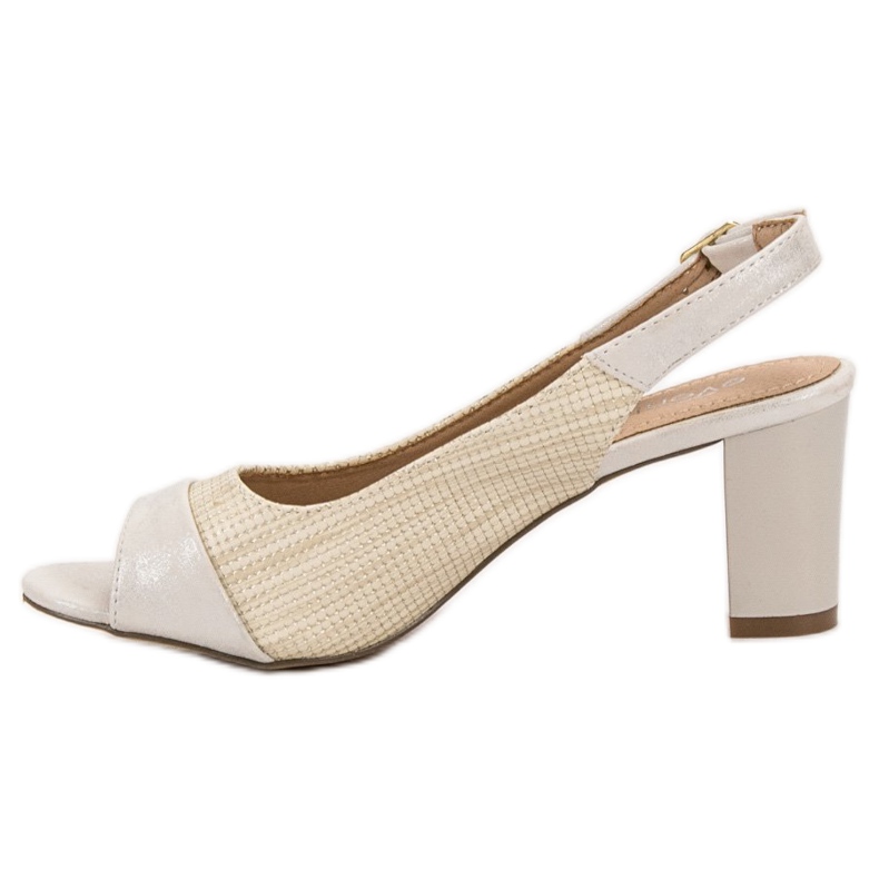 Evento Sandalias beige elegantes 1