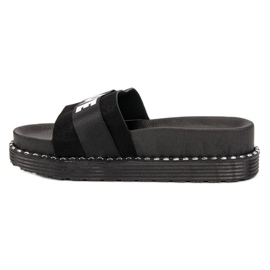 Erynn Zapatillas de gamuza Love negro 4