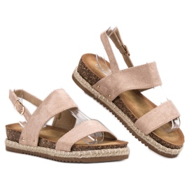 Bestelle Sandalias con purpurina rosado 5