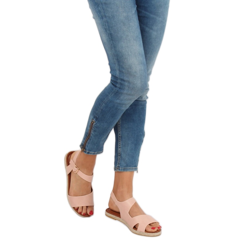 Sandalias mujer rosa H-7 Pink rosado 1