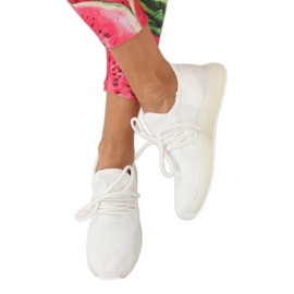 Zapatilla deportiva blanca B-6851 Blanca blanco 2