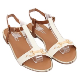 Sandalias blancas para mujer 127-97 Blanco 2