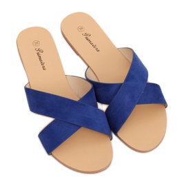 Zapatilla mujer azul marino 930 Azul 3