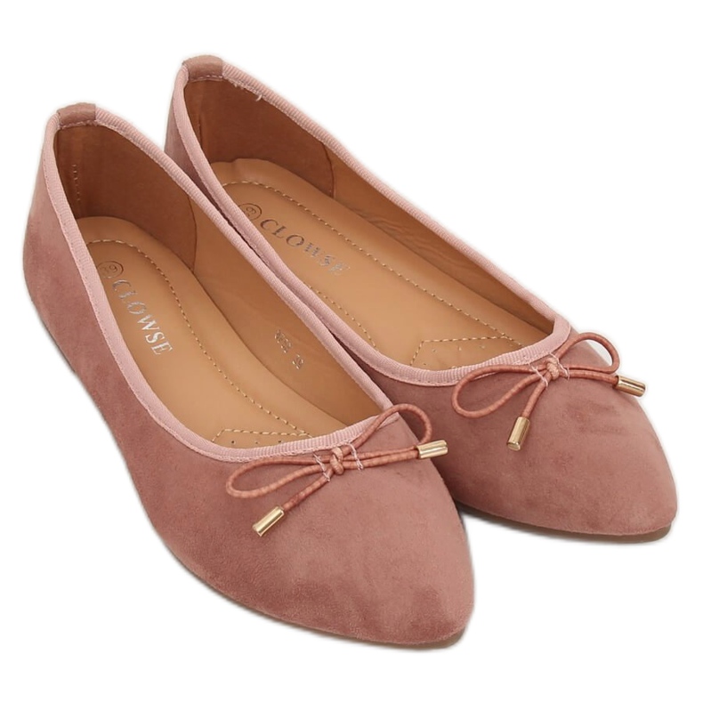 Bailarinas con puntera almendra rosa 8F58 Rosa 1