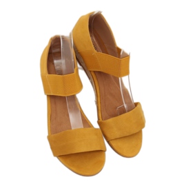 Sandalias alpargatas amarillas 9R71 Amarillo 3