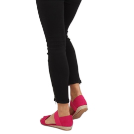 Sandalias alpargatas fucsia 9R71 Rose rosa 1