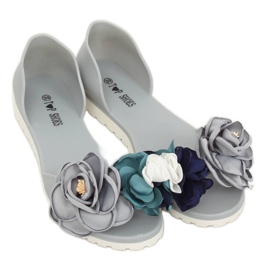 Bailarinas Meliski gris W-13 Gris 2