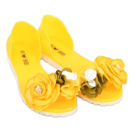Bailarinas amarillas Meliski W-13 Amarillo 3