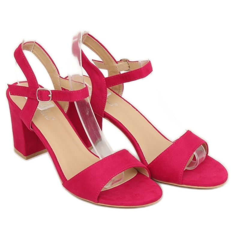 Sandalias fucsia en el poste FH-3M25 Fucsia rosado 1