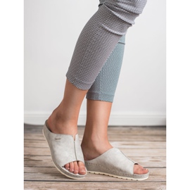 Goodin Zapatillas doradas marrón amarillo 2