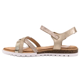 Bestelle Sandalias casuales amarillo 4