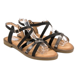 Bestelle Sandalias de mujer negras negro 2