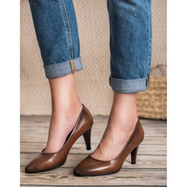 Vinceza Zapatos marrones clásicos marrón 1