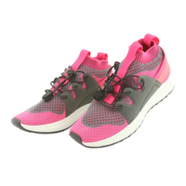 Calzado infantil befado 516X030 naranja rosa gris 3