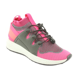 Calzado infantil befado 516X030 naranja rosado gris 1