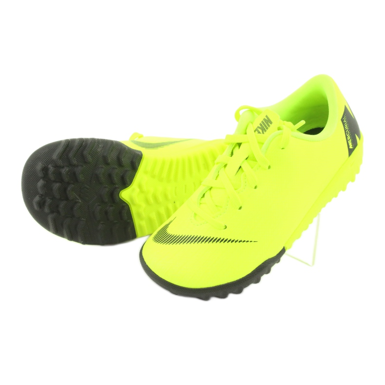 Zapatos de fútbol Nike Mercurial VaporX 12 Academy Tf Jr AH7353-701 amarillo 5