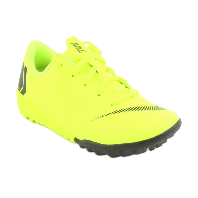 Zapatos de fútbol Nike Mercurial VaporX 12 Academy Tf Jr AH7353-701 amarillo 1