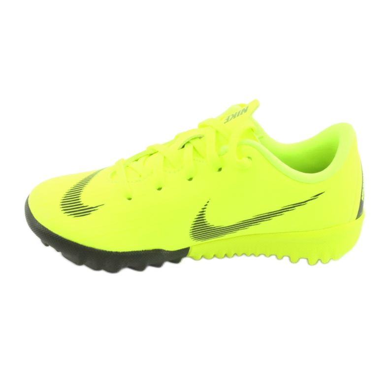 Zapatos de fútbol Nike Mercurial VaporX 12 Academy Tf Jr AH7353-701 amarillo 2