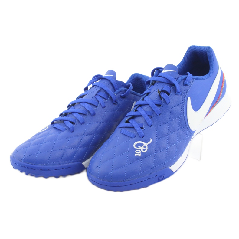 Zapatillas de fútbol Nike Tiempo Legend 7 Academy 10R Tf M AQ2218-410 azul 3