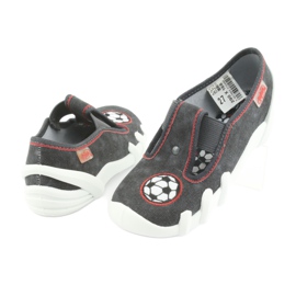 Calzado infantil befado 290X168 gris rojo 3
