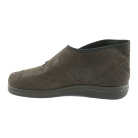 Zapatos de mujer befado pu 986D007 marrón negro 3