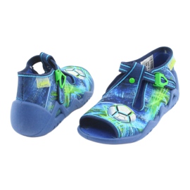 Calzado infantil befado 217P098 azul verde 4