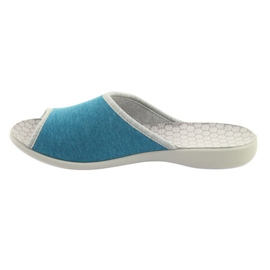 Zapatos de mujer befado pu 254D102 azul 3