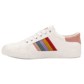 SHELOVET Calzado deportivo casual blanco multicolor 1