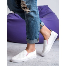 Mckeylor Slipons calados blanco 6