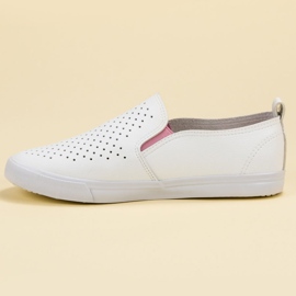 Mckeylor Slipons calados blanco 3