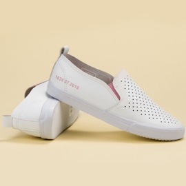 Mckeylor Slipons calados blanco 4