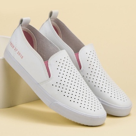 Mckeylor Slipons calados blanco 5