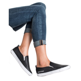 Mckeylor Slipons calados negro 2 Mckeylor Slipons calados negro 2