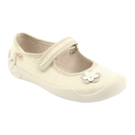 Calzado infantil befado 114X288 beige dorado 1
