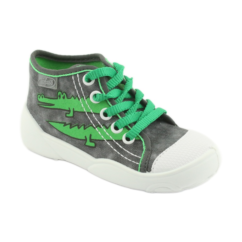 Calzado infantil befado 218P053 gris verde 2
