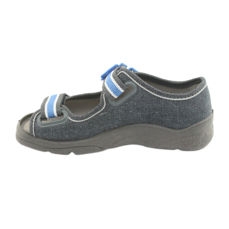 Calzado infantil befado 969X127 azul gris 2