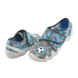 Calzado infantil befado 273X259 azul gris 4