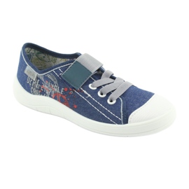 Calzado infantil befado 251Y116 blanco azul marino 1