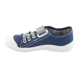 Calzado infantil befado 251Y116 blanco azul marino 2